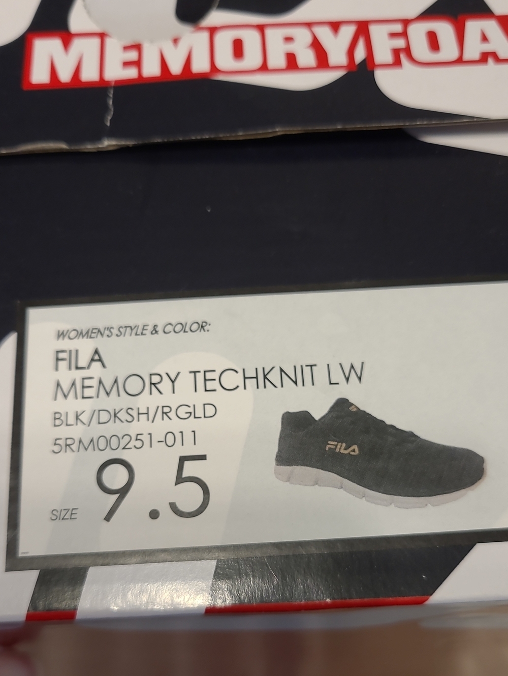 Fila Memory Techknit Sneakers - Picture 6 of 7